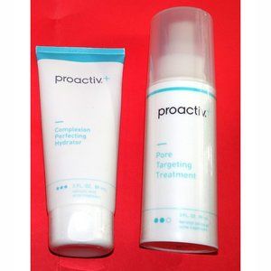 Proactiv Pore Targeting Treatment + Complextion Perfecting Hydrator 3oz EXP 2021